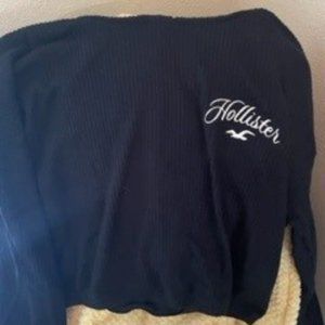 Hollister Long Sleeve Hoodie Shirt